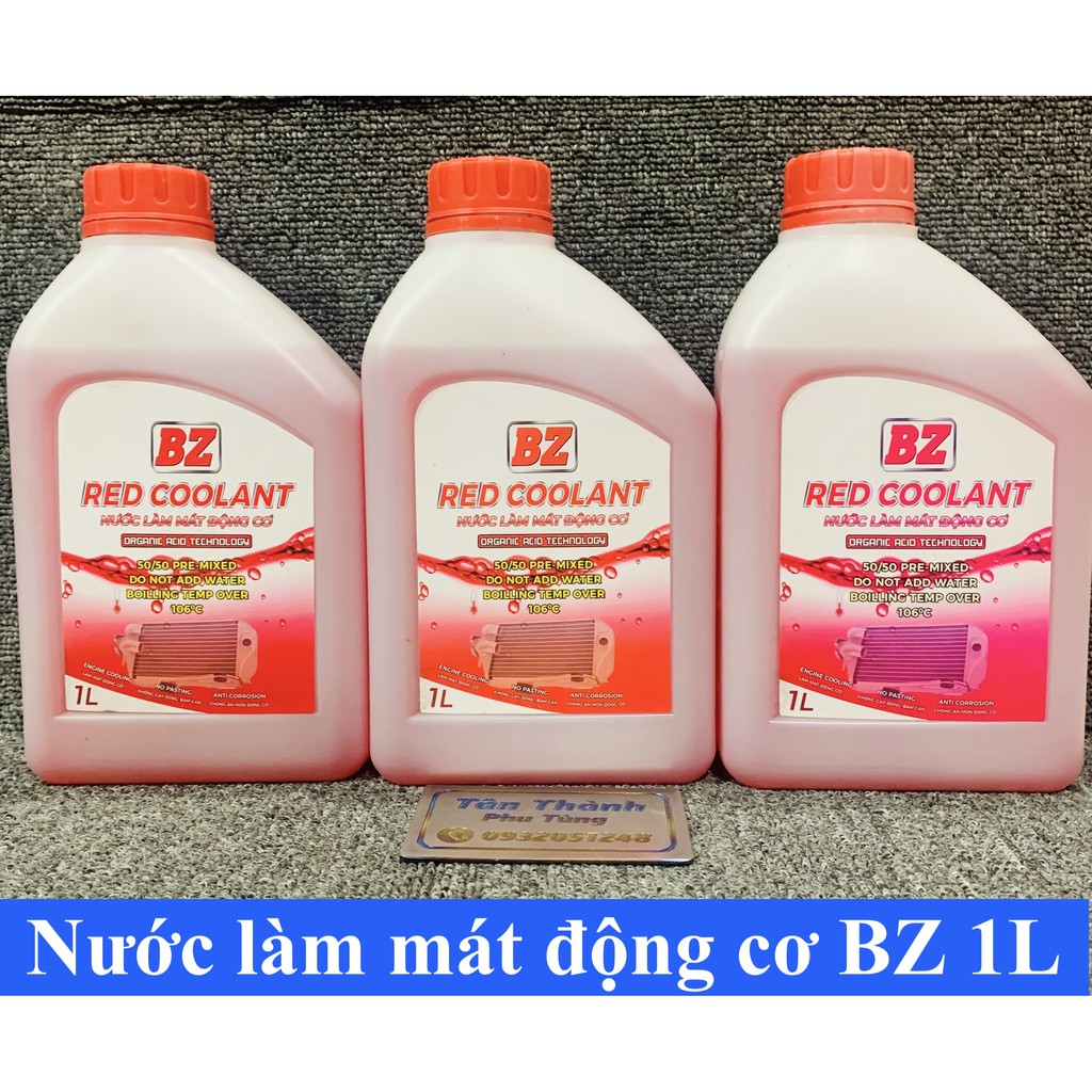 Nước làm mát động cơ BZ 1L ( 1chai)