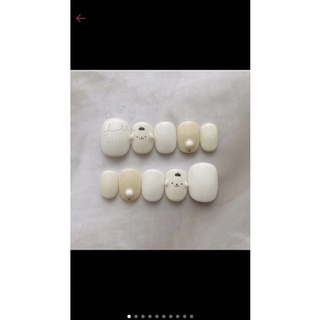 Nailbox gấu đội mũ siêu cute