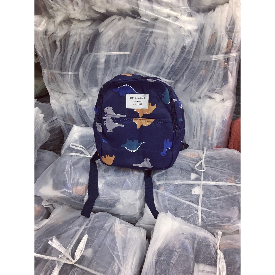 Balo khủng long xanh than cho bé