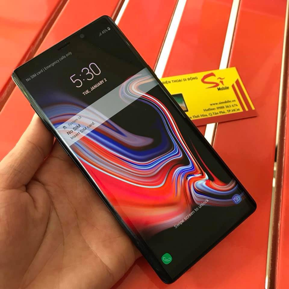 Điện thoại Samsung Galaxy Note 9 Ram 6GB,Rom 128GB  like new 99% uy tín giá rẻ nhất tphcm
