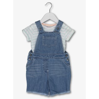 Set quần yếm áo tu clothing size 9-12, 12-18, 18-24m, 2-3y _hàng chính hãng anh