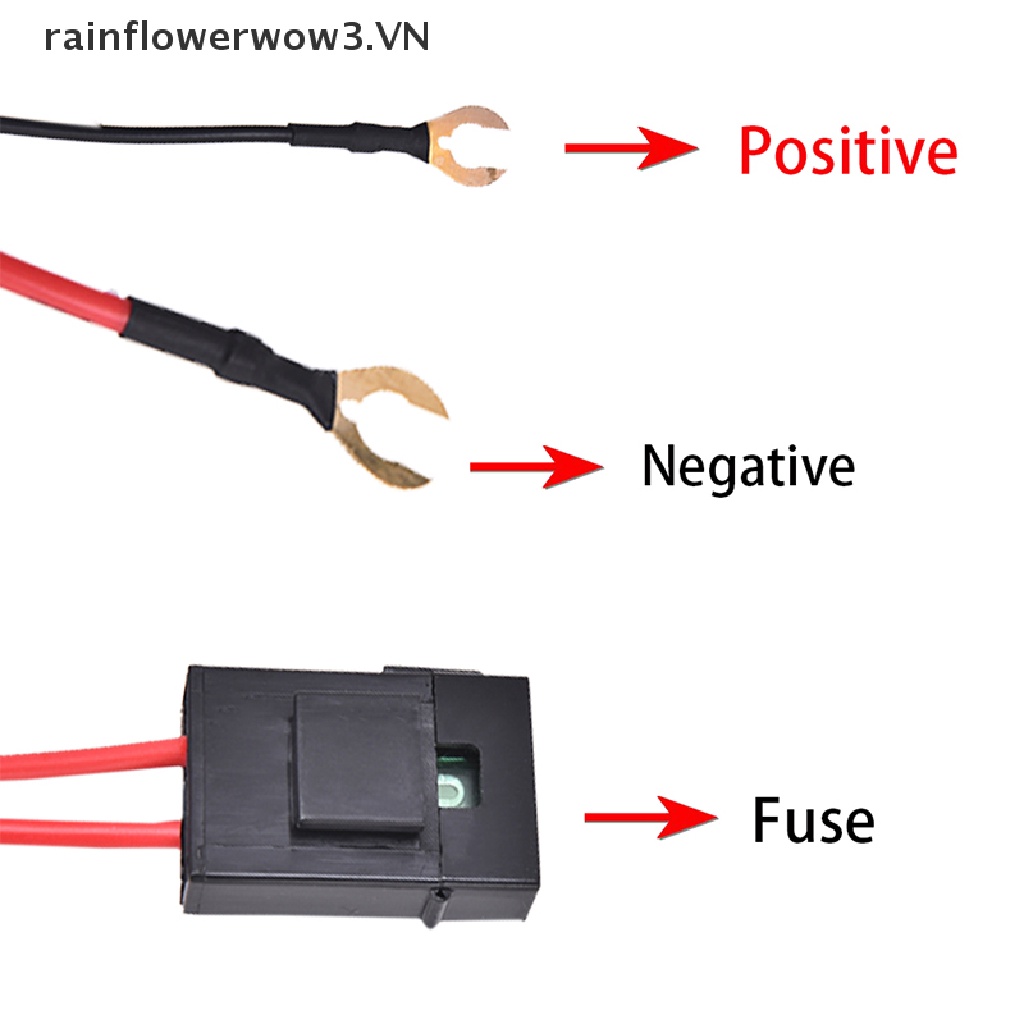 Bộ Rơ Le Công Tắc Điều Khiển Đèn LED Sương Mù 12V 40A
