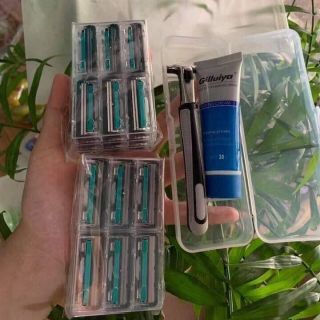 Set dao cạo râu + 36 lưỡi dao