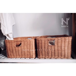 Khay đựng mây chữ nhật