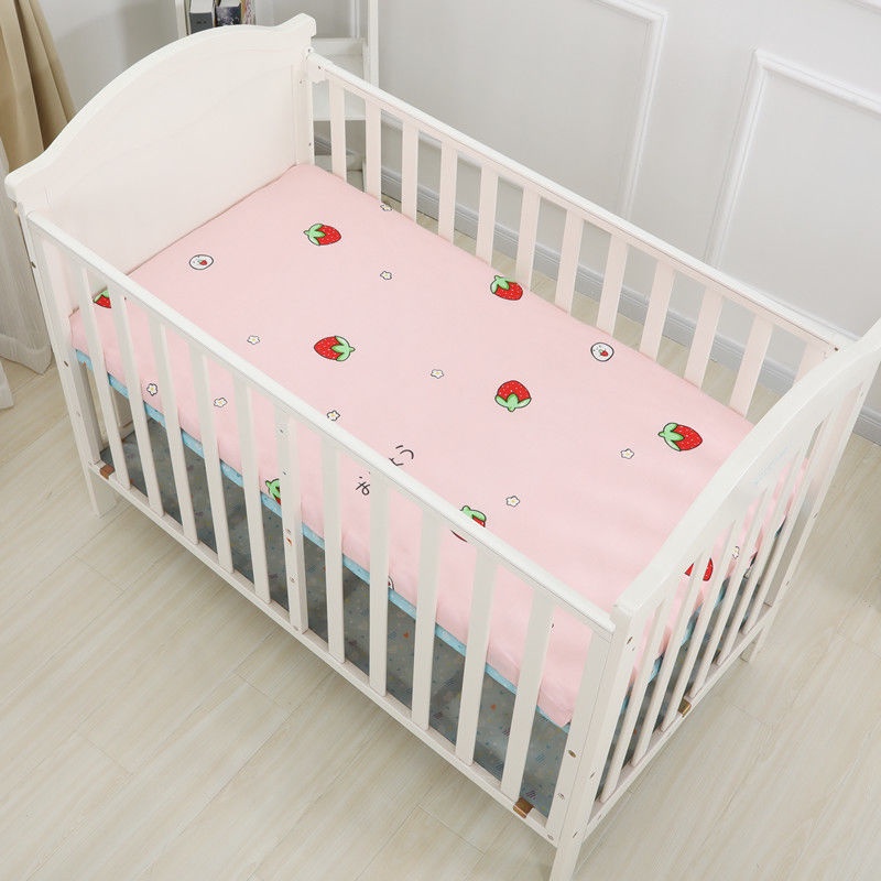 Ga bọc giường cũi Ga Trải Giường bằng cotton Ga Trải Giường cho bé sơ sinh trẻ mẫu giáo trẻ sơ sinh 