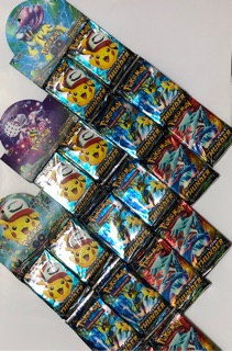Thẻ bài Pokemon Set 12 gói