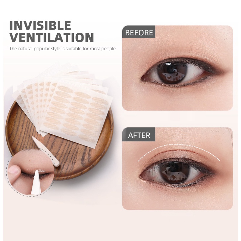 [Hàng mới về] Miếng dán hai mí kiểu dải sợi vô hình không bị lộ trang điểm cho đôi mắt to tròn | BigBuy360 - bigbuy360.vn