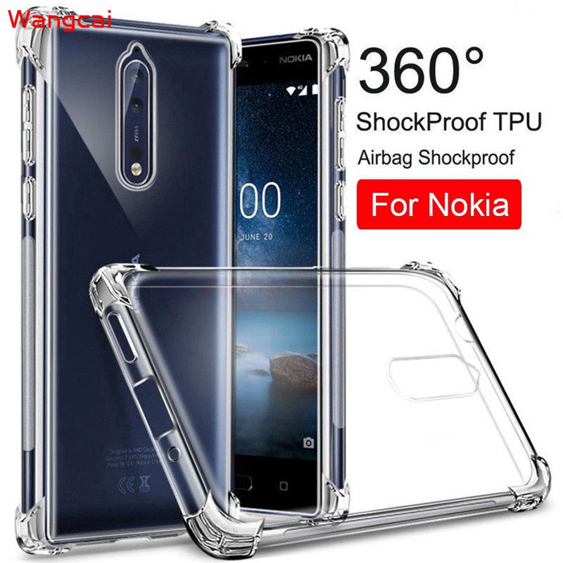 Ốp lưng chống sốc cho Nokia 2.3 7.2 6.2 2.2 X71 8.1 1 3.1 5.1 Plus 4.2 3.2 9 PureView X7 8.1 7.1 X5