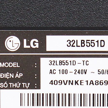 Bo mạch 32LB551, 32LB552