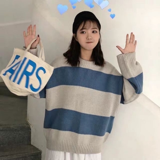 [ ORDER] Áo len sọc ngang