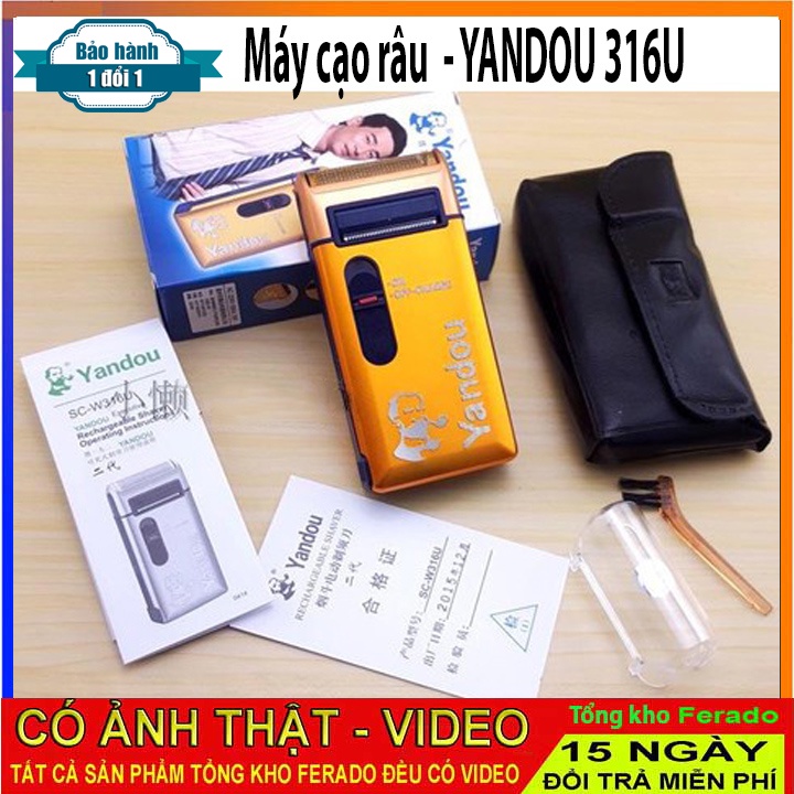 Máy cạo râu lưỡi ngang RSCW 316U thiết kế thanh gọn