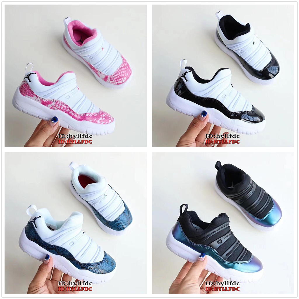 Giày bóng rổ Nike Air Jordan 11 thiết kế năng động cá tính cho bé