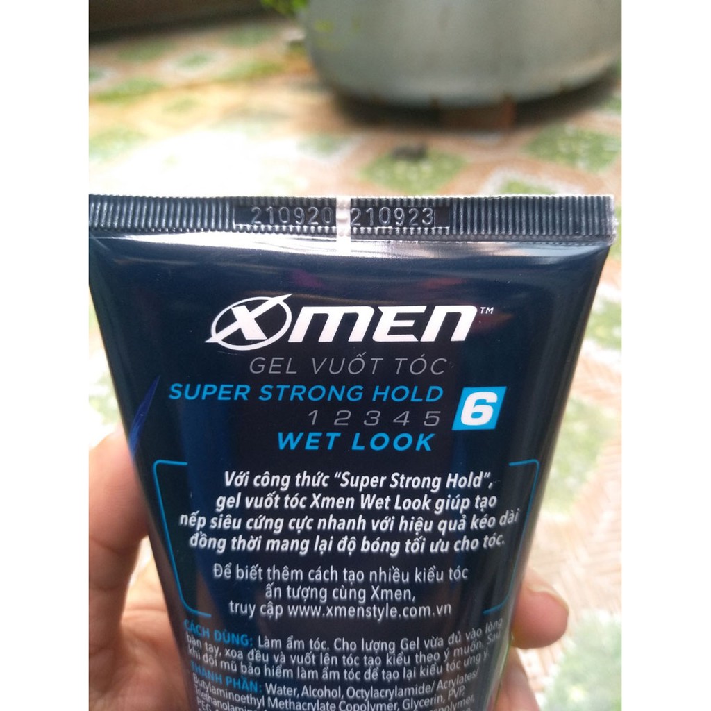 Gel vuốt tóc X-men Siêu cứng &amp; bóng tóc 150g