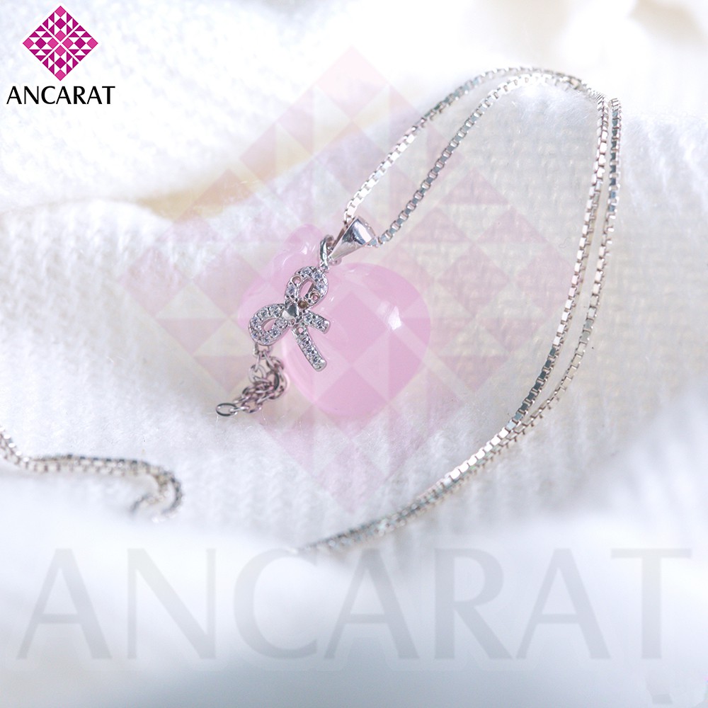 ANCARAT - Mặt dây chuyền đá phong thủy Bao đựng tiền (Lớn)