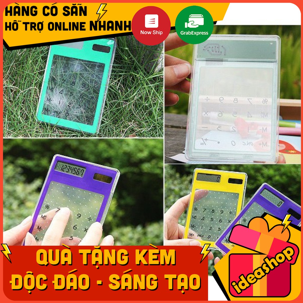 MÁY TÍNH BỎ TÚI TRONG SUỐT CẢM ỨNG