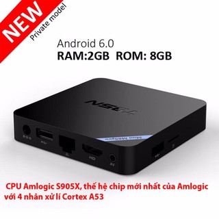 Android tvbox MINI M8S PRO AMLOGIC S905X RAM 2GB MÃ HIỆU T95N