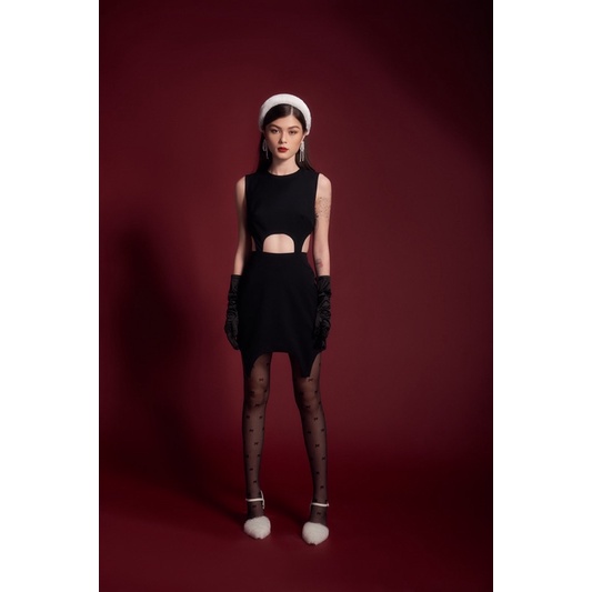 đầm party cut out