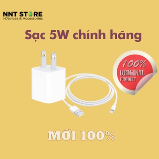 Bộ sạc củ cáp zin bóc máy 5W - Dành Cho Dòng Ip 5/6/6s/7/8/X/Xsmax