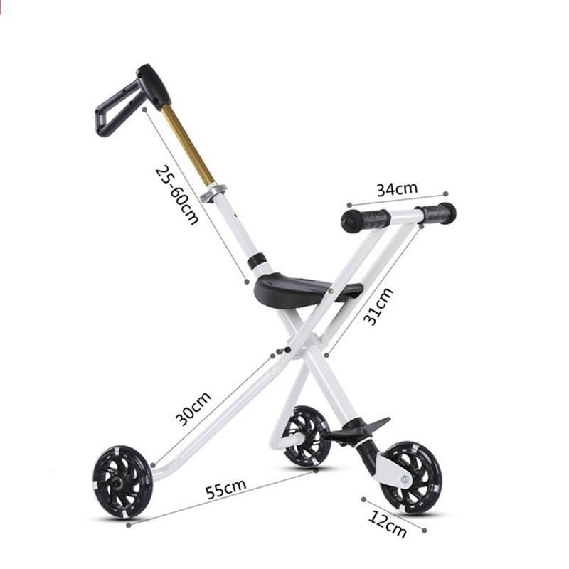 Xe dẩy gấp gọn thông minh cho bé