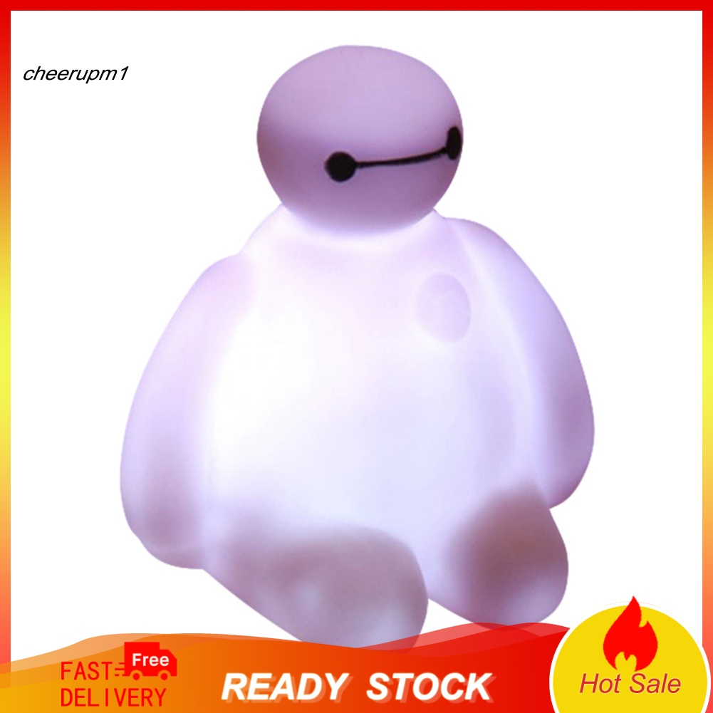 Đèn LED Ngủ Hình Baymax Dễ Thương Đổi Màu