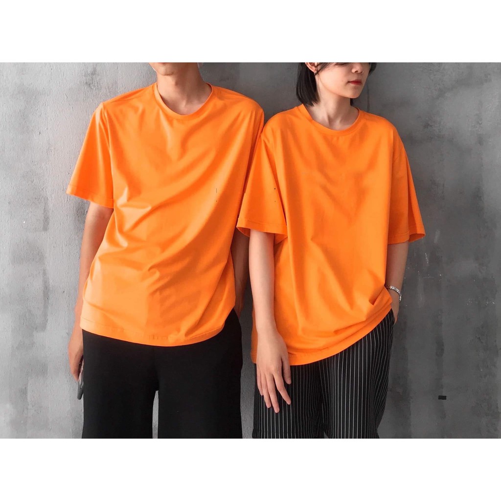 Áo thun cotton unisex nam nữ - basic tee T-shirt Plain Color (thêm 1 số màu)