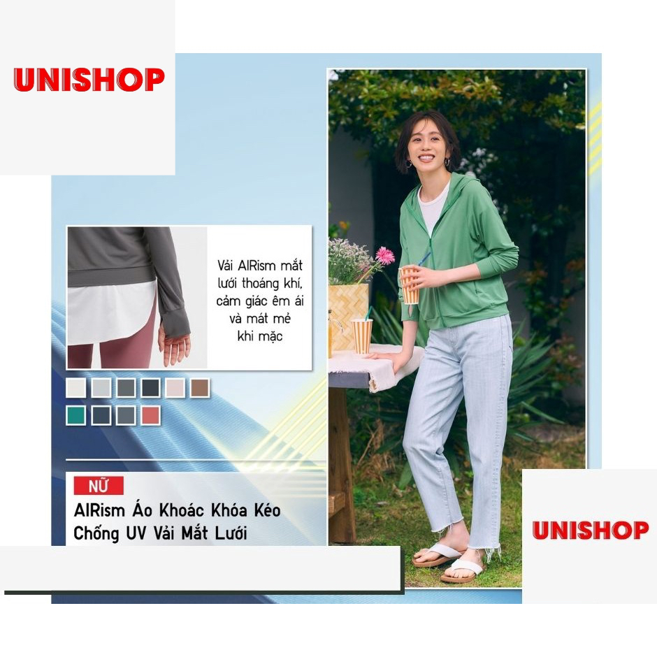 ÁO CHỐNG NẮNG UNIQLO THUN LẠNH