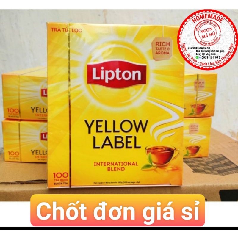TRÀ LIPTON 100 GÓI