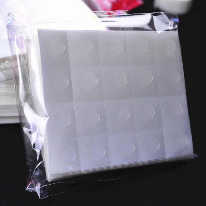 Băng Keo Hai Mặt Dán Móng Tay/Bong Bóng Trong Suốt Hai Mặt 20 Chấm Bi