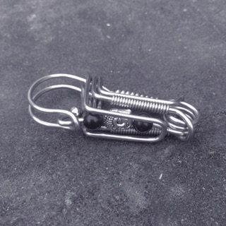 Móc khoá inox uốn thủ công 100%