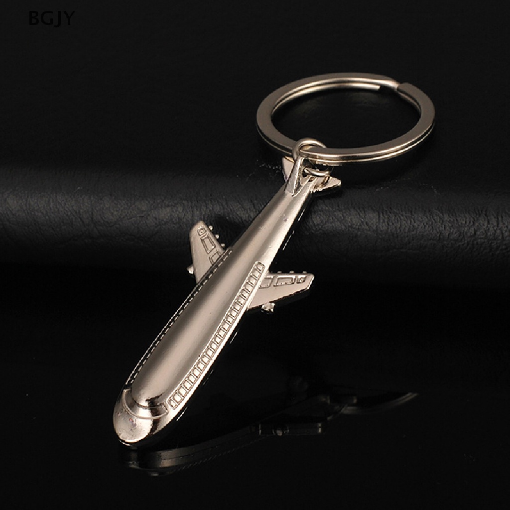 Móc Khóa Hình Máy Bay 3D Bằng Kim Loại Mới