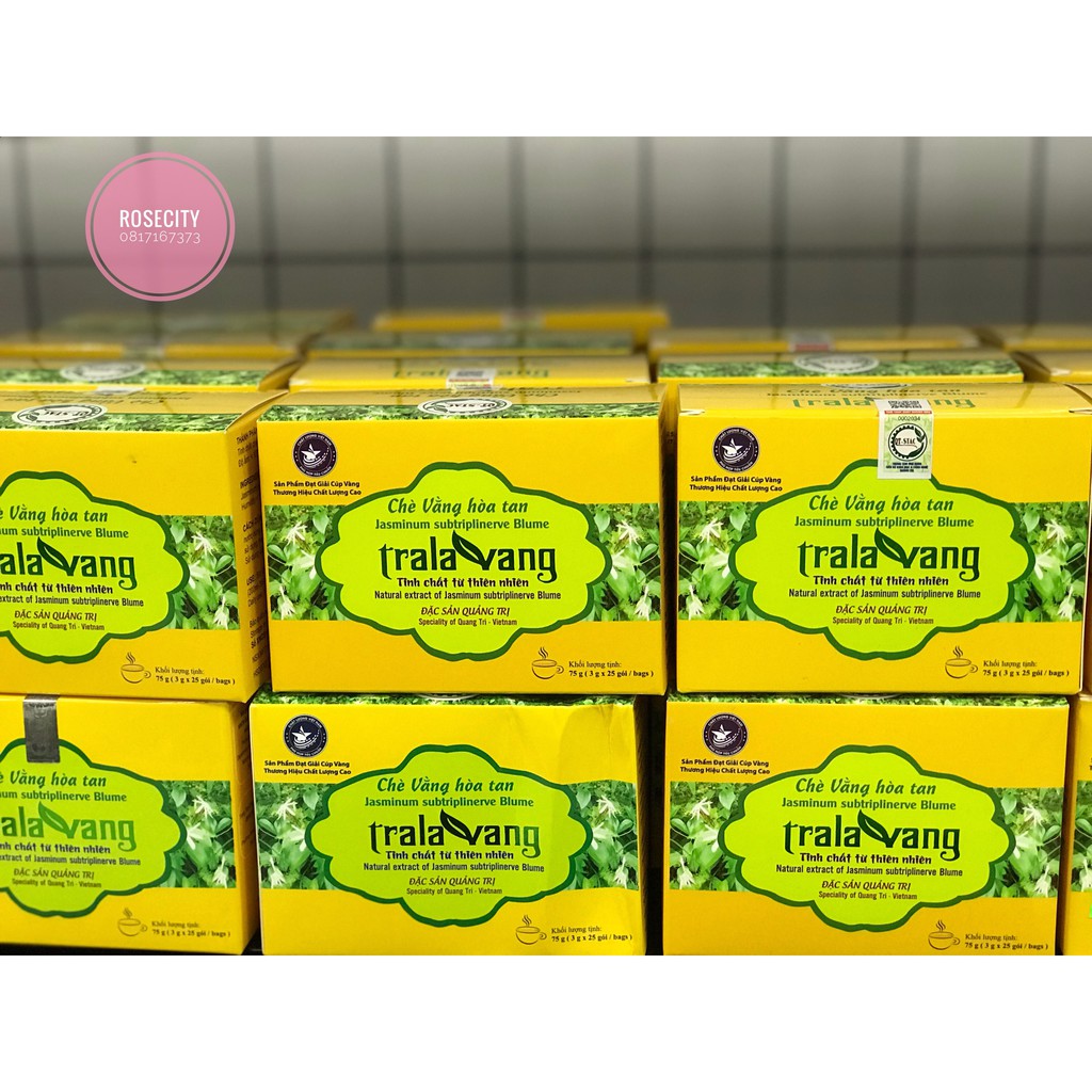 Chè Vằng Hòa Tan - Trà Lá Vằng - Tralavang Đặc Sản Quảng Trị