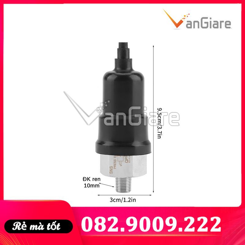 [Chống nước] Công tắc áp suất chống nước 3 chân 1Mpa  QPF-1 SNS