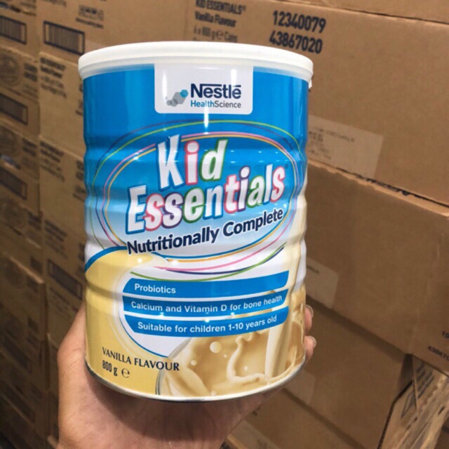 (Date 2025) Sữa Kid Essentials Úc hộp 850g