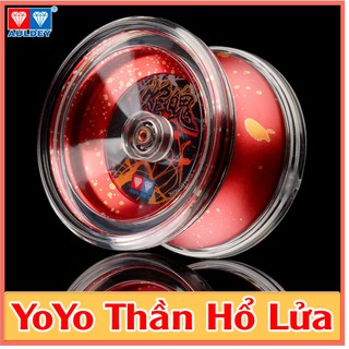 Đồ chơi Tuyệt đỉnh Yoyo Thần Hổ Lửa cao cấp con quay đồ chơi trẻ em mã 676106