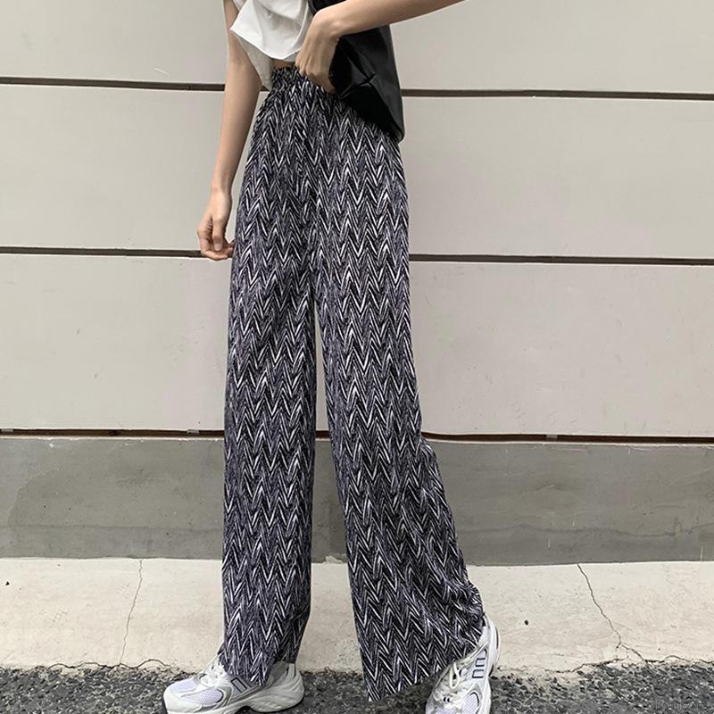 Quần Dài Lưng Cao Hoạ Tiết In Thời Trang Mùa Hè | BigBuy360 - bigbuy360.vn