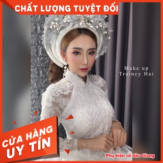 <TP>Mấn mỹ nhân 3 tầng phụ kiện cô dâu ngày cưới