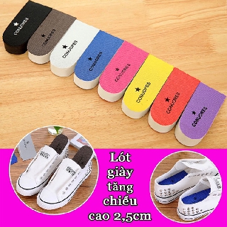 Set 6 miếng xốp độn giày tăng chiều cao nhiều màu