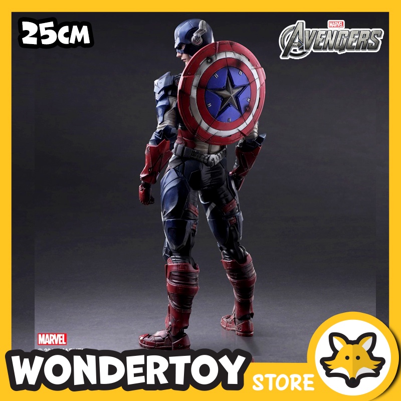 Mô hình Captain America Play Arts Kai 25cm - PAK (F)