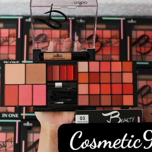 (AUTH 100%) bộ MAKEUP BEAUTY IN ONE ODBO THÁI LAN -cosmetic999