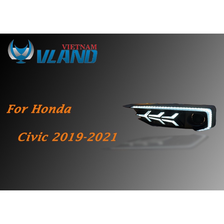 Đèn gầm cho Honda Civic 2019 mẫu Lampor xinhan chạy