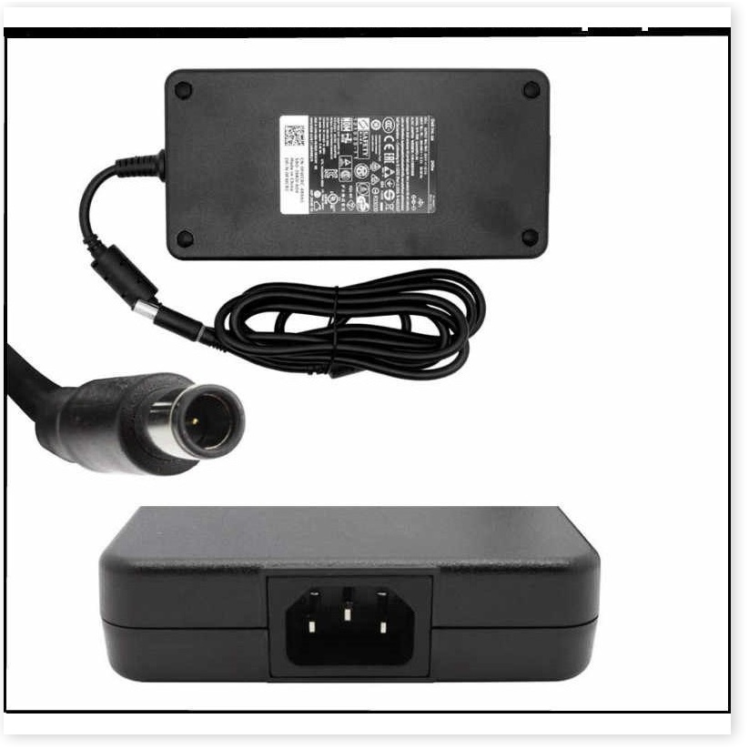 📍 Adapter Sạc Laptop Dell 240w thân dẹt 19.5V -12.3A ZIN bóc máy Dùng cho M6700 M6400 M6800 Tặng dây nguồn