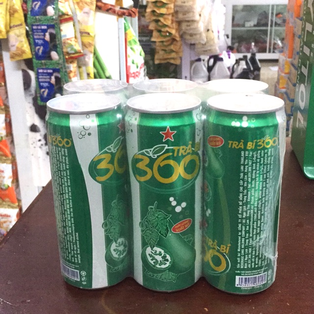 1 Lốc (6 Lon ) Trà Bí Đao 320ml