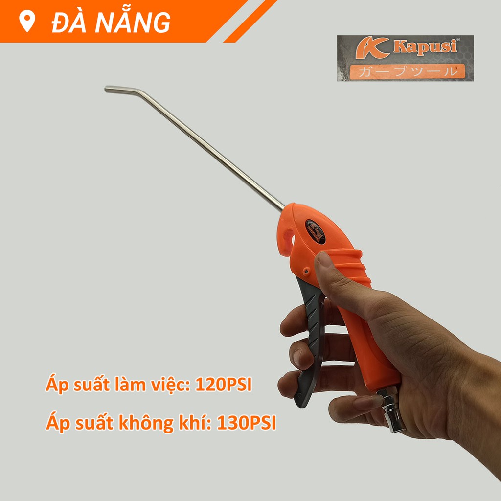 Súng xịt hơi xì khô thân nhựa mỏ dài 23cm Kapusi K1016