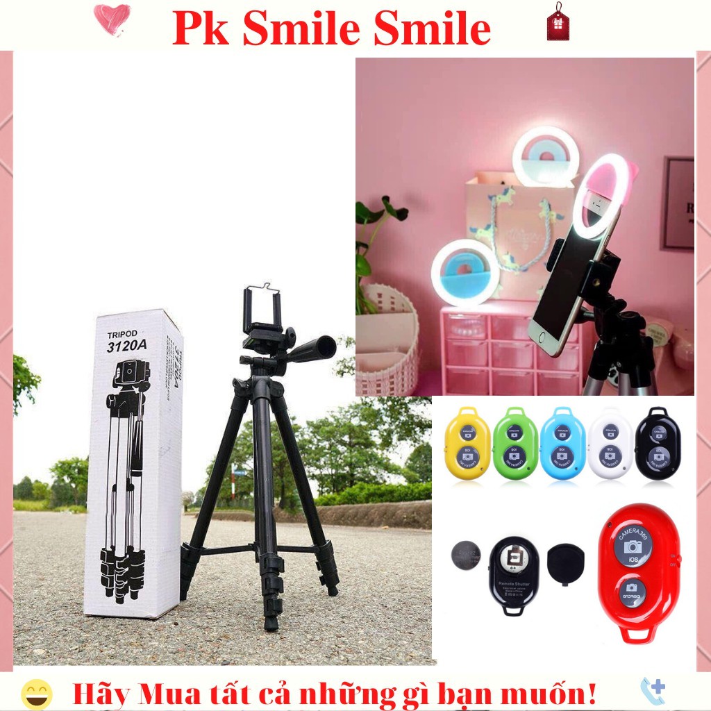 Gậy 3 Chân Tripod 3120 Chuyên Chụp Hình Live Stream (Ảnh thật Kèm+Video)