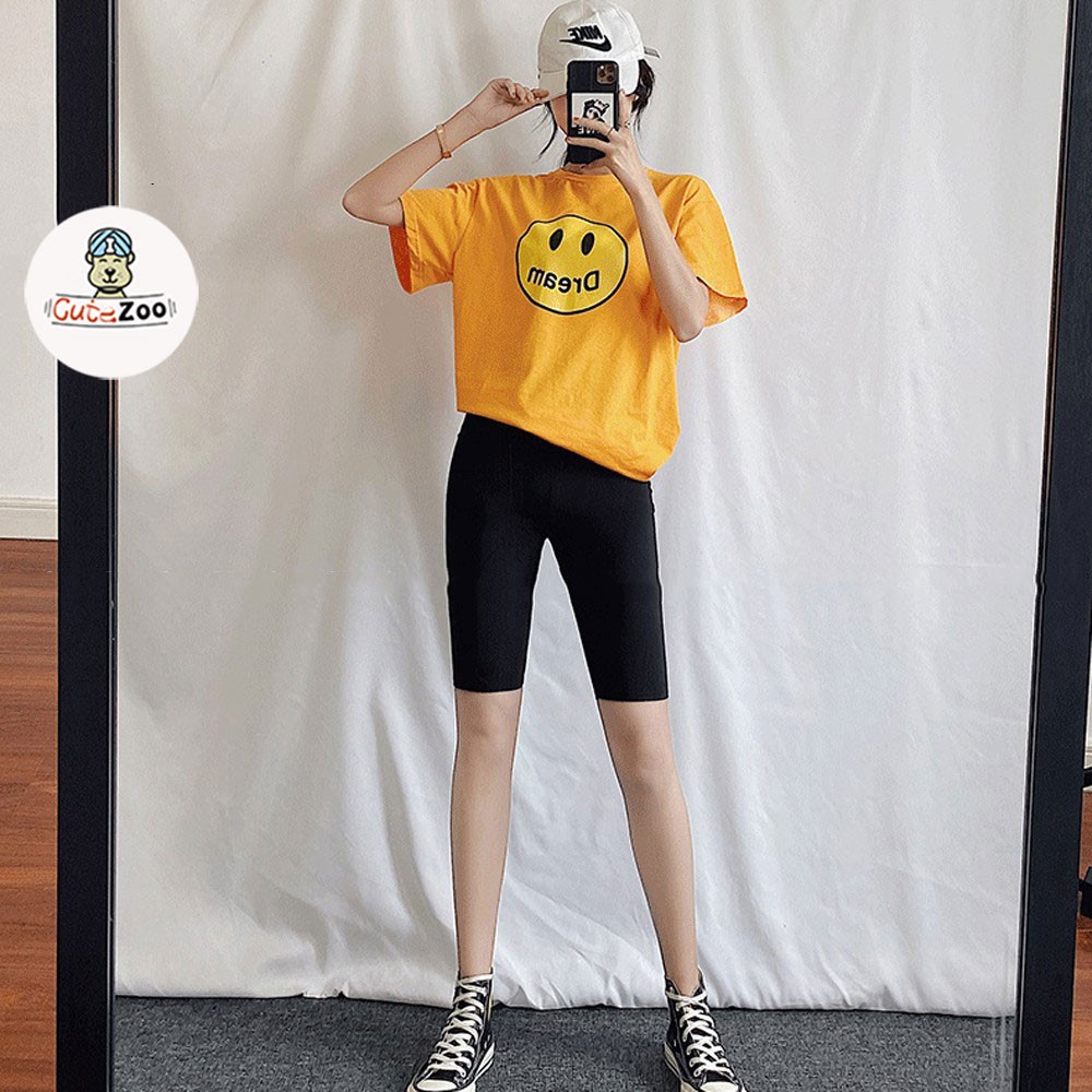 Quần legging nữ nâng mông tập gym cạp chun co giãn xuất Hàn - CUTEZOO