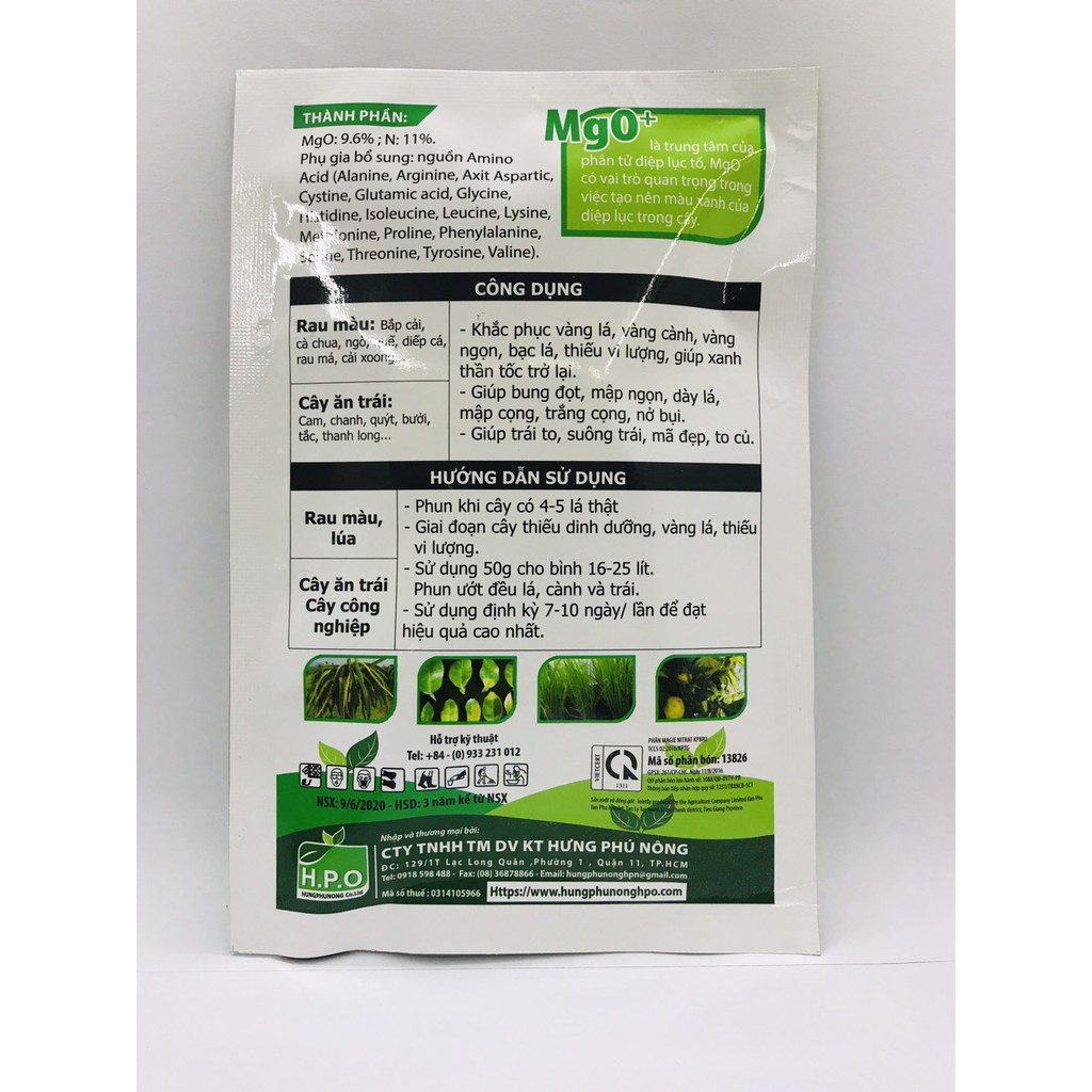 NUTRI COMPLEX 500G ( CHUYÊN RAU MÀU ) - NUTRI COMPLEX 500G HPO