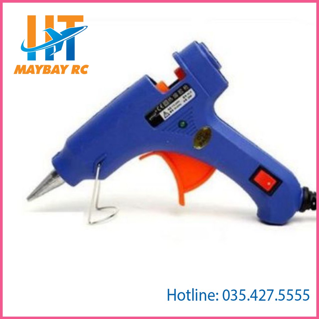 Súng bắn keo nến xài pin LiPo 3s