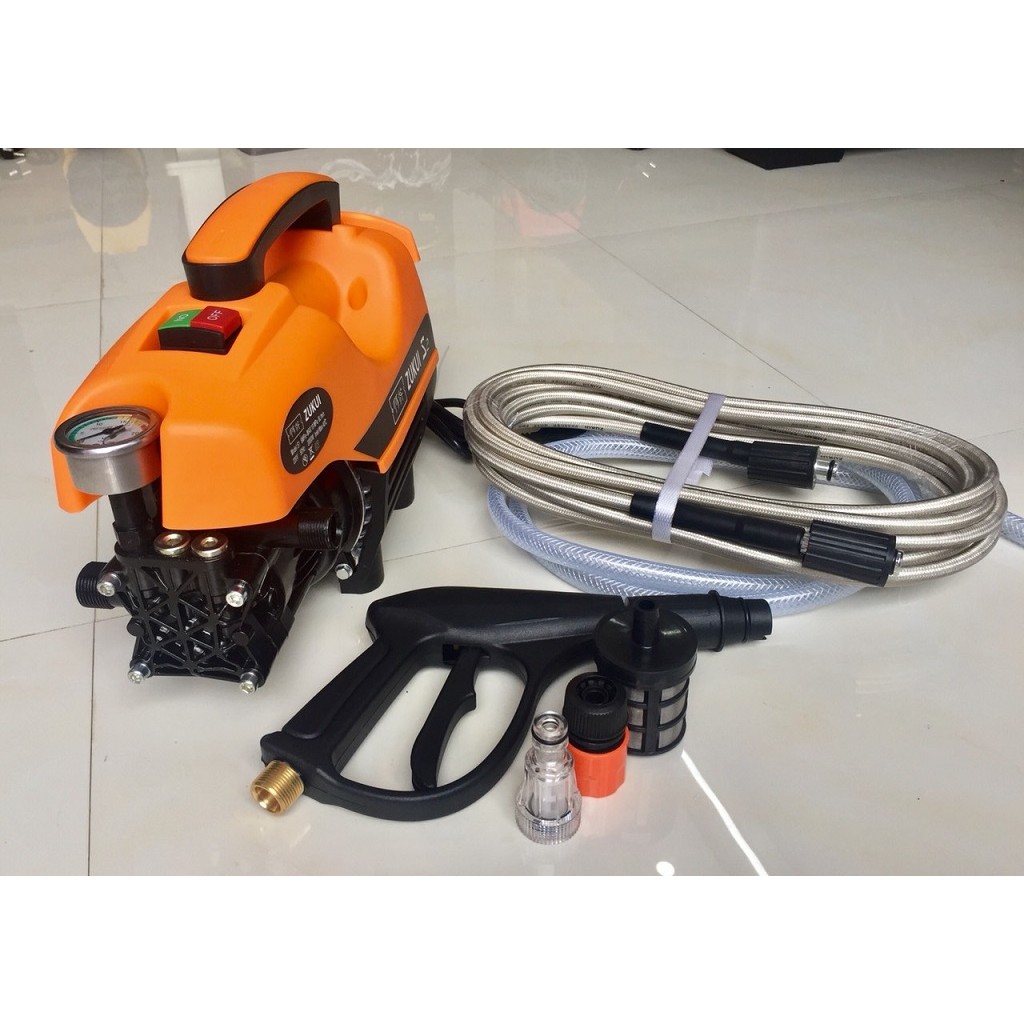 Máy Rửa Xe Gia Đình - Cảm Ứng Từ - Công Nghệ Nhật Bản Lõi Đồng Bền Bỉ Công Suất 2.5Hp Mạnh Mẽ Bảo Hành 18 Tháng