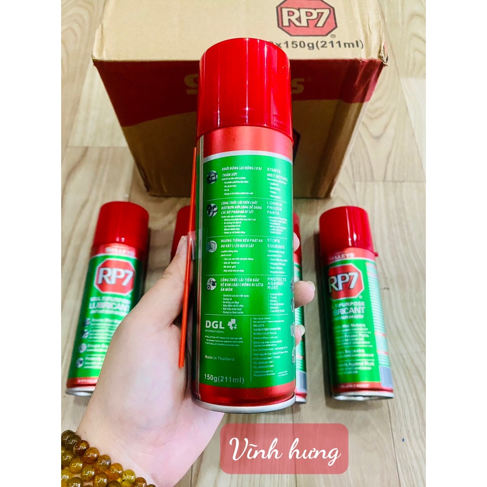 Chai xịt chống rỉ sét và bôi trơn Selleys RP7