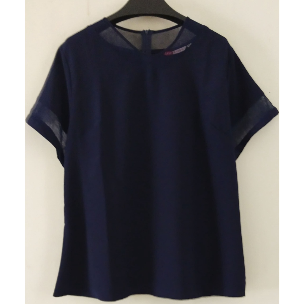 Áo Trơn Màu Hải Quân Ren-Lớn Anh.4-XL
